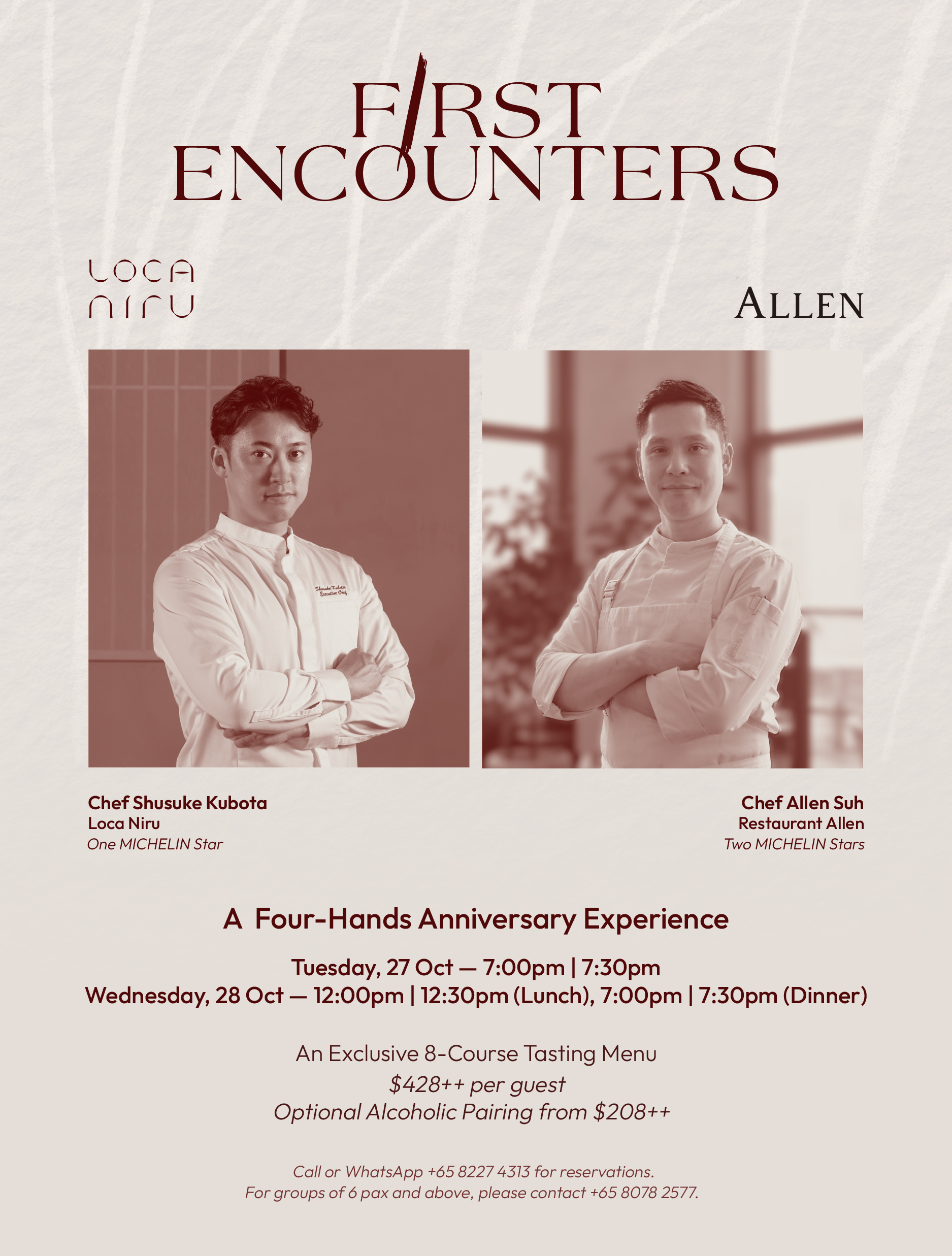 Loca Niru: First Encounters Reservations